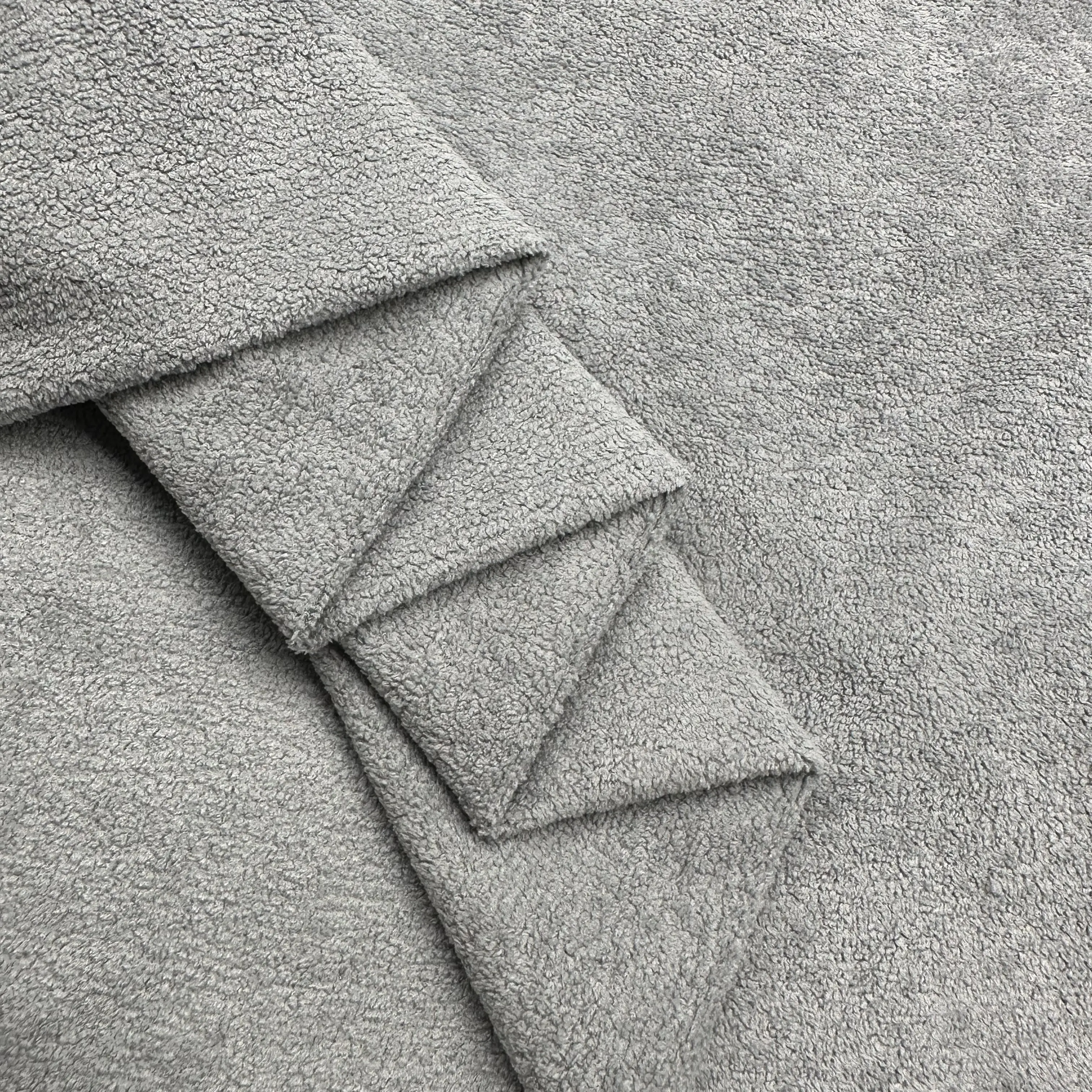 Trung Quốc Tô Châu Nais nhung vải Nhà cung cấp 100% polyester mềm nhiệt cực Fleece vải
