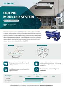 <span class=keywords><strong>Climatisation</strong></span> de toit à compresseur rotatif R32 R290 R410A pour systèmes de ventilation haut-bas - Product Image 2