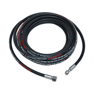 Tuyau en caoutchouc haute pression Demairo 1/4 po 6 mm SAE 100 R1AT pour machines - Product Image 1