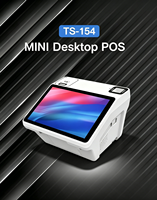 Ordinateur de bureau tout-en-un avec écran de 7 pouces, Wifi, système Android 11, imprimante tactile, scanner QR, terminal de point de vente pour restaurants