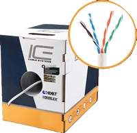 Kotak Tarik Kabel Lan CE/ETL D-link Cat 6 Kabel Utp Kabel Tembaga Aston Cat6 Harga Per Meter