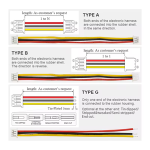 <span class=keywords><strong>Jst</strong></span> Molex GH XH 2.54mm kết nối cáp dây nịt - Product Image 2