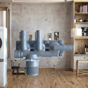 HC Original W11373216 électrovanne électrique pour <span class=keywords><strong>Whirlpool</strong></span> <span class=keywords><strong>Machine</strong></span> à laver 220V-240V 50Hz/60Hz entrée d'<span class=keywords><strong>eau</strong></span> FPE180A11 plastique + - Product Image 3