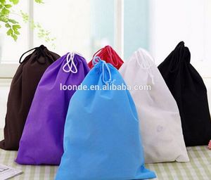 Custom Reusable Nonwoven Fabric Dust <b>Bag</b> Eco Friendly Non-woven Storage Pouch Non Woven Drawstring <b>Bag</b> - Product Image 5