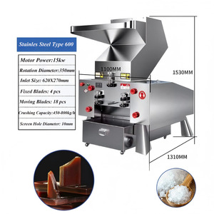Cassava Leaves Grinding <b>Pepper</b> Sugar Herbs Grain Spice Food Crusher Machine - Product Image 2