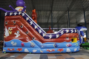 สไลเดอร์น้ำเป่าลมธีมโจรสลัดแบบกำหนดเองพร้อมสระว่ายน้ำ แอดเวนเจอร์ แกลลีย์ 20240601 สไลเดอร์น้ำเป่าลมเชิงพาณิชย์แบบกำหนดเอง - Product Image 4