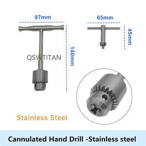 Perceuse à main orthopédique creuse, perceuse à main pour os, porte-fil de Kirschner, instrument chirurgical orthopédique pour animaux de compagnie - Product Image 5