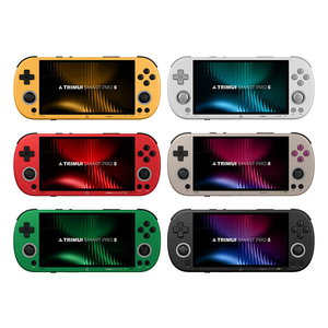 <span class=keywords><strong>Console</strong></span> de jeu vidéo portable Trimui Smart Pro <span class=keywords><strong>S</strong></span>, écran 4,96 pouces, lecteur de jeux rétro classique, manette de jeu, boîte pour enfants, garçons, cadeaux - Product Image 1