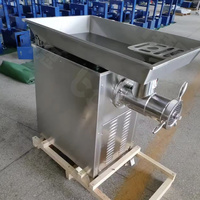 Broyeur à viande électrique TK 42, machine à hacher la viande en acier inoxydable 304, hachoir à viande commercial, machine à couper la viande hachée