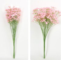 YL Grosir Bunga Buatan Sutra Gypsophila Langit Berbintang Buket Bunga Tunggal 62CM Berbagai Warna Pengiriman Cepat untuk Fotografi Pernikahan