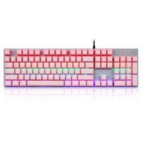 Clavier de jeu filaire RGB en promotion – Clavier multimédia pour PC et bureau, sensation tactile optimisée pour les gamers
