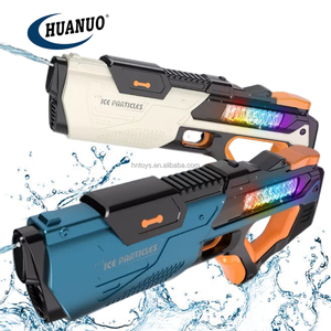 <span class=keywords><strong>Pistolet</strong></span> à <span class=keywords><strong>eau</strong></span> électrique jouet <span class=keywords><strong>pistolet</strong></span> à <span class=keywords><strong>eau</strong></span> automatique Rechargeable avec 450 CC + 58 CC grande capacité Spray Blaster été jouets de plein air - Product Image 6