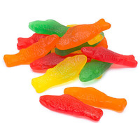 Bonbons gélifiés multicolores en forme de crocodiles, saveur fruitée acidulée, emballés individuellement, échantillon gratuit, vente en gros, OEM, directement de l'usine