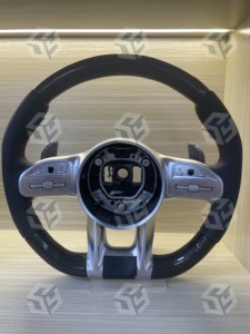 Volante Clase A Clase C Clase E Clase S GLA GLB GLC GLE Grande G Nuevo volante de fibra de carbono AMG para Benz - Product Image 5