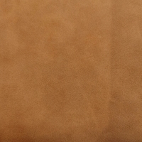 Échantillon Gratuit Cuir Synthétique PU Écologique Imperméable 1,1 MM Effet Rugueux Marron Gaufré pour Meubles et Sacs