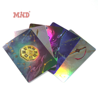 Nouvelle conception de cartes holographiques RFID, cartes holographiques imprimables, cartes intelligentes laser arc-en-ciel imperméables