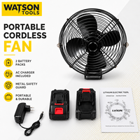 Kit de ventilateur portable sans fil professionnel, ventilateur de refroidissement rechargeable à batterie au lithium pour la vente en gros OEM ODM
