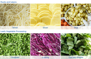 Linea di taglio per la pulizia delle verdure della macchina di disidratazione del tritatutto a fette di lavaggio della cipolla elettrica commerciale principale a buon mercato - Product Image 2