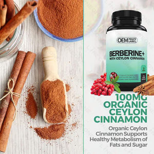 פרטי תווית טבעוני קפסולות berberine תוספת כמוסות בריא - Product Image 5