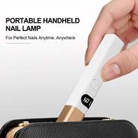 Sèche-ongles portable à LED UV rechargeable sans fil, mini lampe à ongles électrique de type C, alimentée par USB, 3W, pour le nail art