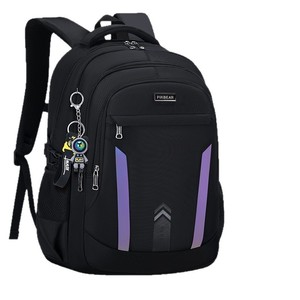 Pixbear Student <b>Backpack</b> 15 Inches Lightweight Spine Protecting Large Capacity Multi Compartment Waterproof For School Education - Product Image 2