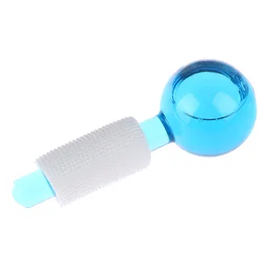 New Product Cooling Massage Roller Ball Cold Globes Ice Facial Massagers Blue Colors Ice Roller For Face Eye Care Skin Care