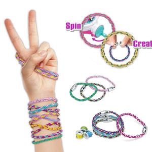 Máy Dệt Kim Xoay Tròn Cho Trẻ Em Máy Làm Vòng Tay Tình Bạn Đồ Chơi Thủ Công & Nghệ Thuật Làm Đẹp Cho Trẻ Em - Product Image 6