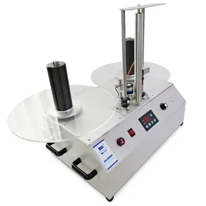 Máquina de rebobinamento de papel para caixa registradora, rolo de papel, folha de alumínio, rolo a rolo, com etiqueta e contador de comprimento, máquina registradora bsc R350