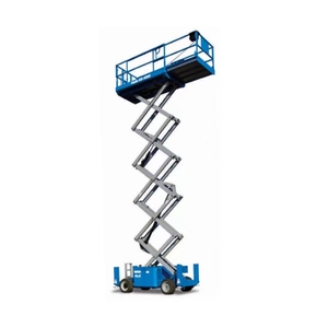 Genie 4-16m điện di động Scissor Lift 4-16M trên không làm việc nền tảng giảm giá điện thoại di động kéo Lift cho kho - Product Image 6