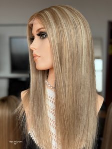 Parrucche in <span class=keywords><strong>Capelli</strong></span> Umani SHY Medical, Base in PU e Pizzo Completo, Alta Densità, Cappuccio Traspirante, Sostituzione dei <span class=keywords><strong>Capelli</strong></span> per Donne, Produttore - Product Image 3