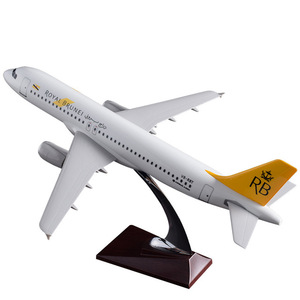 Airbus A320 personnalisé Royal Brunei Airlines 37cm modèle <span class=keywords><strong>d</strong></span>'avion en résine vente directe <span class=keywords><strong>d</strong></span>'usine - Product Image 2
