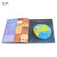 Professioneller Softcover-Buchdruck Vollfarbiger Broschürendruck-Service