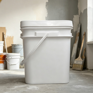 15L Packaging <b>Bucket</b> Resistant to High Temperatures Support Customization 15L Plastic <b>Bucket</b> <b>with</b> <b>Lid</b> - Product Image 2