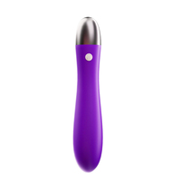 Vibrateur AV en silicone à double tête pour femmes avec vibration chauffante, rechargeable, bâton de massage, masturbateur, jouet sexuel pour adultes