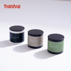 Tianhui Round Metal <strong>Tea</strong> <strong>Caddy</strong> Empty Matcha Powder <strong>Tea</strong> <strong>Tins</strong> Packaging Containers - Product Image 6