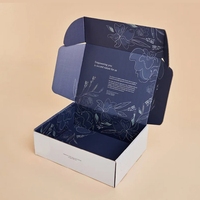 Caja de Envío Personalizada para Cosméticos y Cuidado de la Piel, Impresión de Logotipo a Todo Color, Cartón Corrugado Tipo E