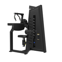 Appareil de musculation professionnel Aon-Fitness 2025 à charge guidée pour biceps (curl) et dips assis