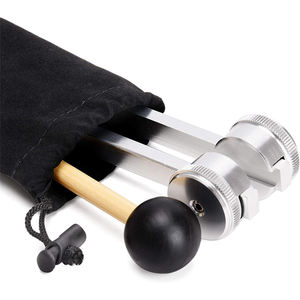 128Hz Stimmgabel Fabrikverkauf Medizinische Maßgefertigte Quarz-Stimmgabeln Klang-Chakra-Set für DNA-Heilung Klangtherapie Yoga - Product Image 4