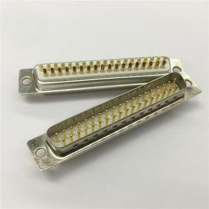 Conector HD-SUB de Alta Densidad de 26 Pines Macho DIP Tipo R/A DB 26, Contactos de Cobre, Carcasa SPCC, Clasificación IP60, Certificado RoHS, Modelo T-061 - Product Image 2