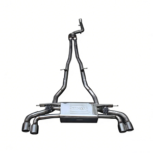 Vortex 304 Stainless Steel Valved Catback Exhaust for BMW G30 G38 525 530 2.0T/3.0T 2018-2025 - Product Image 1