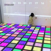 Parc sportif multifonctionnel, jeux interactifs pour enfants en intérieur, jeux de sol immersifs, jeux de sol interactifs à LED, jeu d'activation de sol à l'échecs