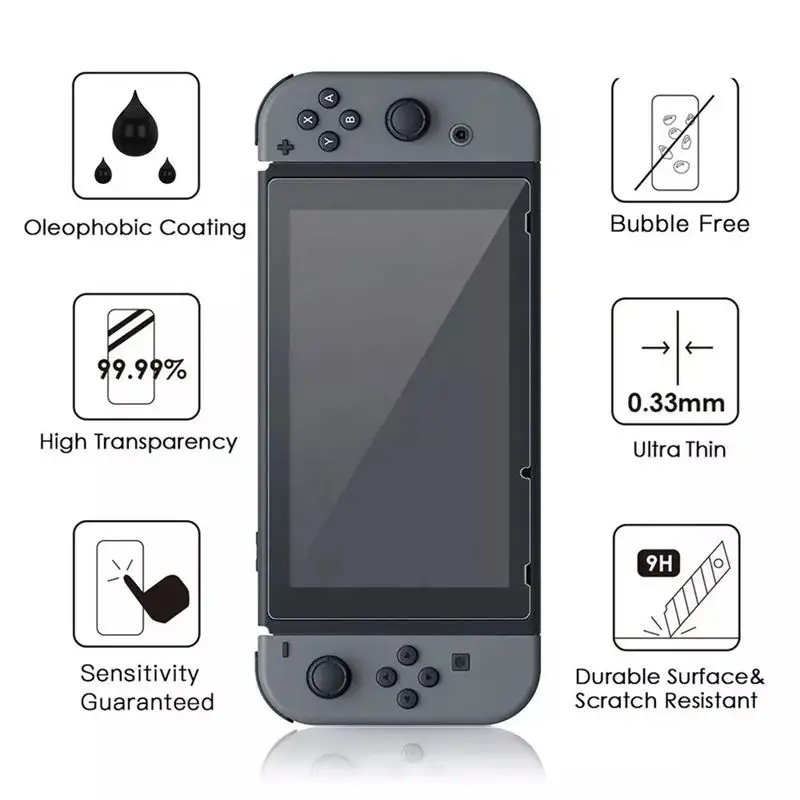LFD979 Game console screen protector Best-selling 9H game console tempered glass screen protector