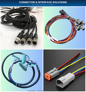 สายไฟอะลูมิเนียมแบบกำหนดเอง หุ้มฉนวน PBT ขนาด 5-32 AWG พร้อมขั้วต่ออะแดปเตอร์ สำหรับใช้งานอิเล็กทรอนิกส์และคอมพิวเตอร์ มาตรฐาน IP66 - Product Image 3