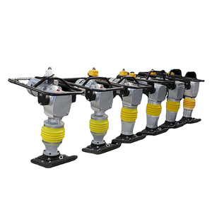 Máy đầm cóc động cơ diesel Jiqian, máy đầm nền, động cơ chính, máy đầm cóc, hiệu suất cao, lực tác động 20kN, công suất 3kW - Product Image 2