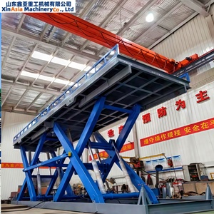 Plateforme élévatrice à ciseaux hydraulique fixe de 10 à 100 tonnes, élévateur à cargaison électrique avec configuration de 380V Catégorie de produit Palans - Product Image 4