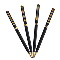 Vente chaude en métal mince en vrac cher stylo à bille