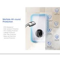 Chauffe-eau électrique instantané sans réservoir intelligent Wifi 220V personnalisé