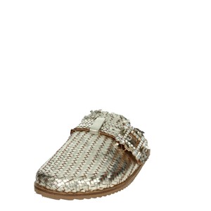 Sabot 90 sandali con tacco oro - Product Image 6