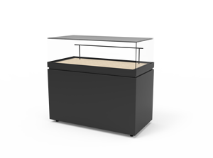 Vetrina Standard di lusso <span class=keywords><strong>in</strong></span> <span class=keywords><strong>acciaio</strong></span> di lusso <span class=keywords><strong>in</strong></span> vetro con esposizione ad angolo - Product Image 4