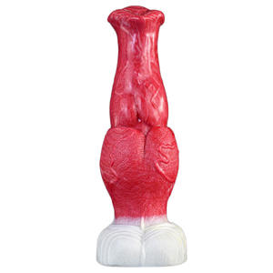 <span class=keywords><strong>Consolador</strong></span> de silicona de <span class=keywords><strong>doble</strong></span> <span class=keywords><strong>uso</strong></span> con forma de Animal de colores mezclados, juguete sexual para adultos, palo de orgasmo para masturbación de pareja - Product Image 5